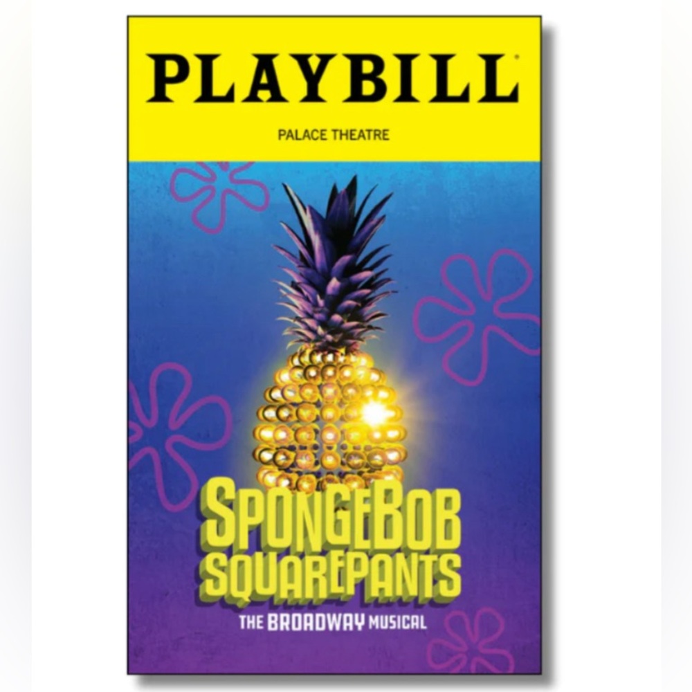 SPONGEBOB SQUAREPANTS PLAYBILL
